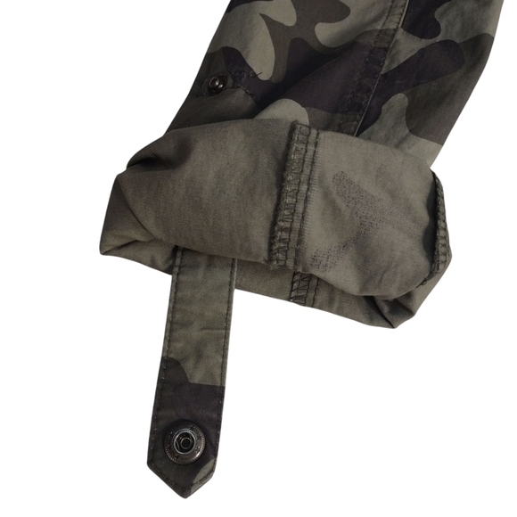 Ashley by 26 International Camo Embroidered Roll-up Tab Hunt Jacket Sz XL NWT - Picture 10 of 15